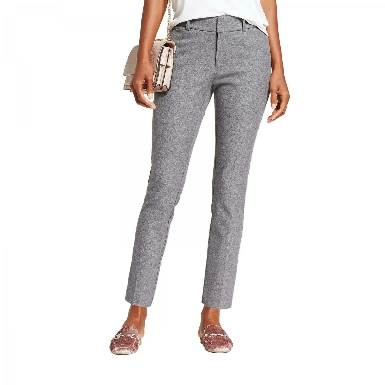 A New Day Women's Bi Stretch Skinny High Rise Ankle Dress Pants