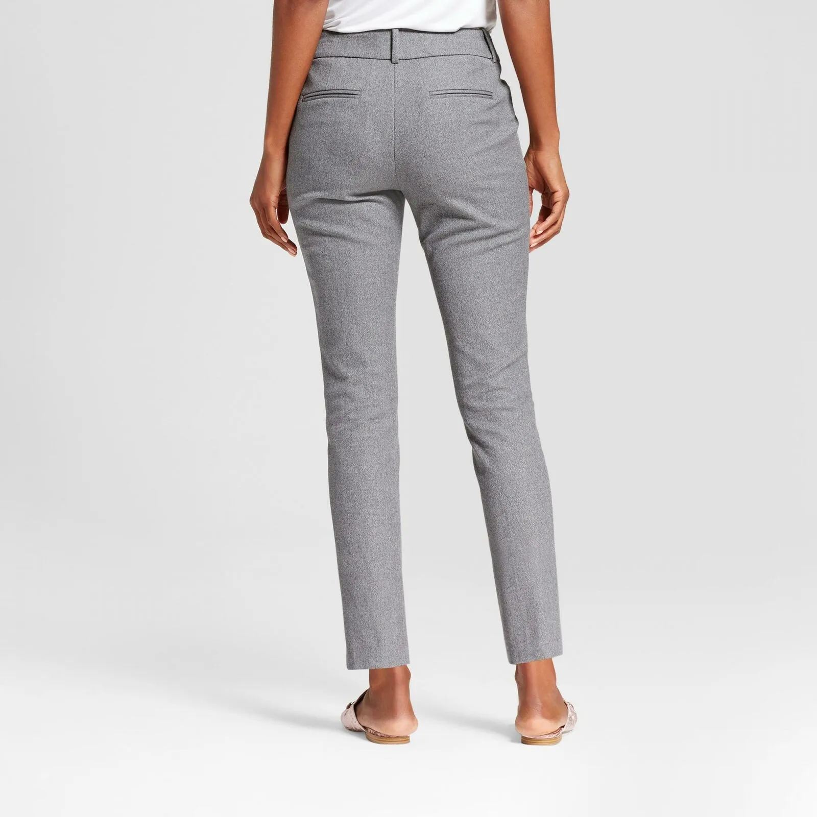 A New Day Women's Bi Stretch Skinny High Rise Ankle Dress Pants