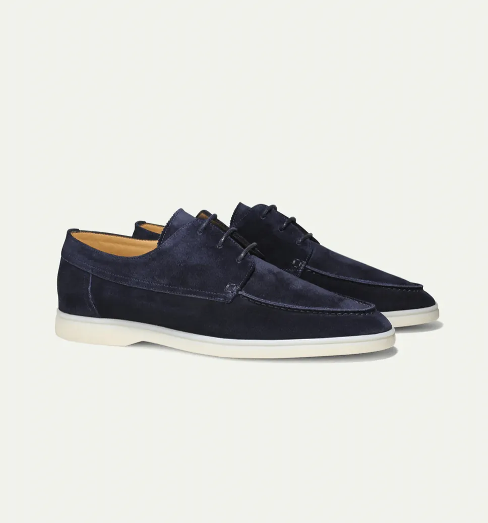 Adam | Suede lace-up Moccasins