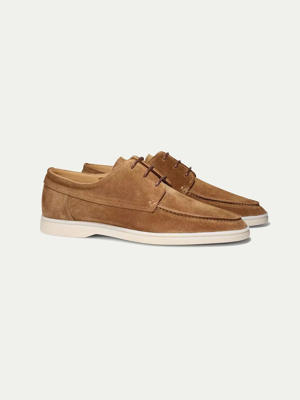 Adam | Suede lace-up Moccasins