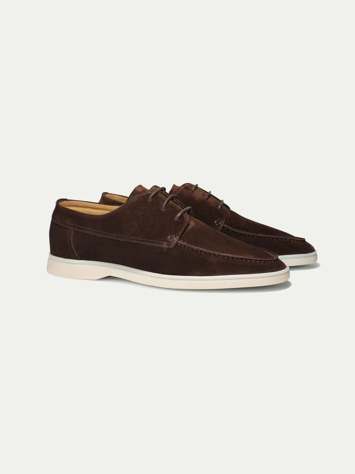 Adam | Suede lace-up Moccasins