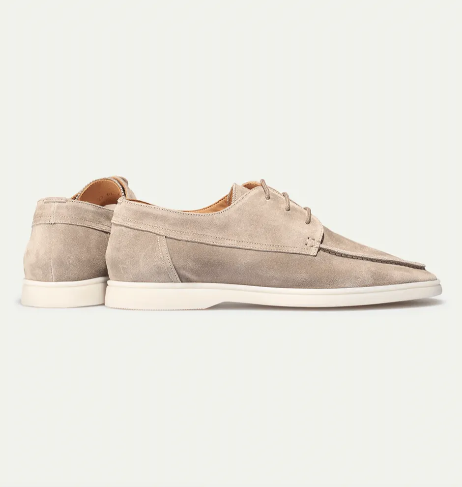 Adam | Suede lace-up Moccasins