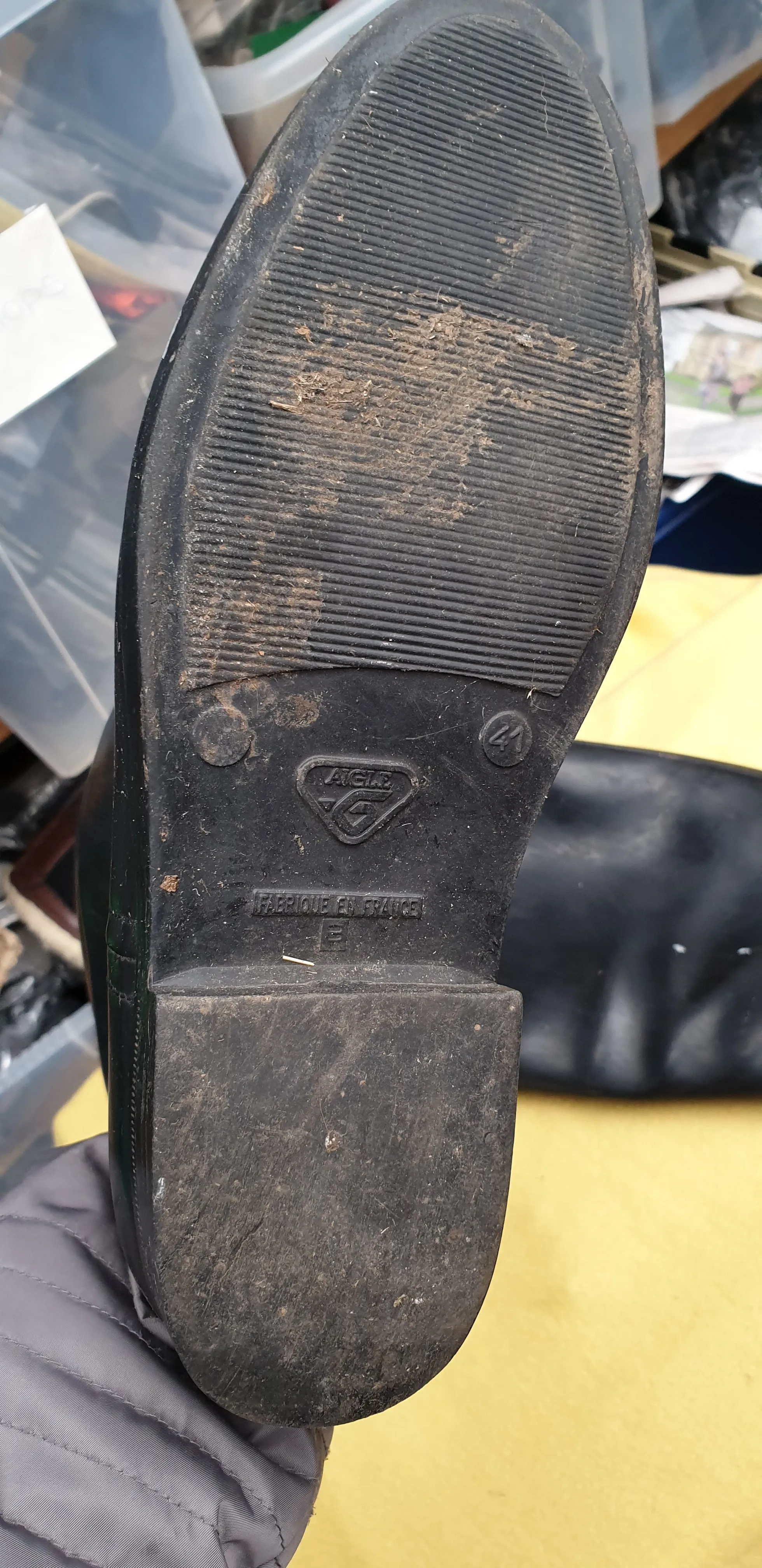 Agile rubber ridings size 7