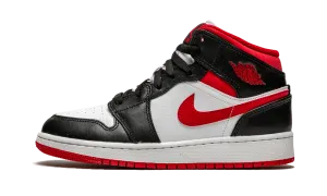 Air Jordan 1 Mid Gym Red Black White