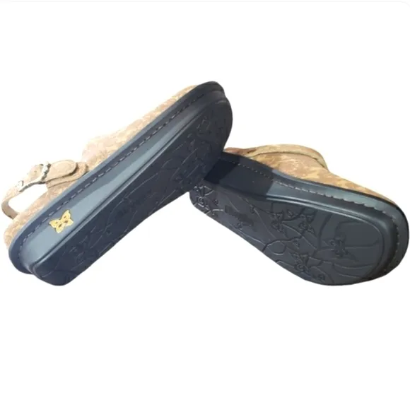 Alegria Classic Leather Clogs W/ Adjustable Backstrap &amp; Buckle Closure