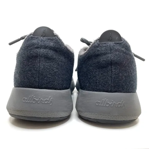 Allbirds Wool Dasher Mizzles Sneakers Mens 14 Natural Black Casual