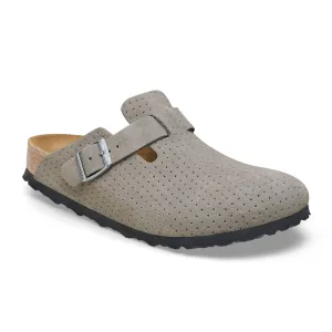 Birkenstock Boston Narrow Clog (Women) - Dotted Stone Coin Suede