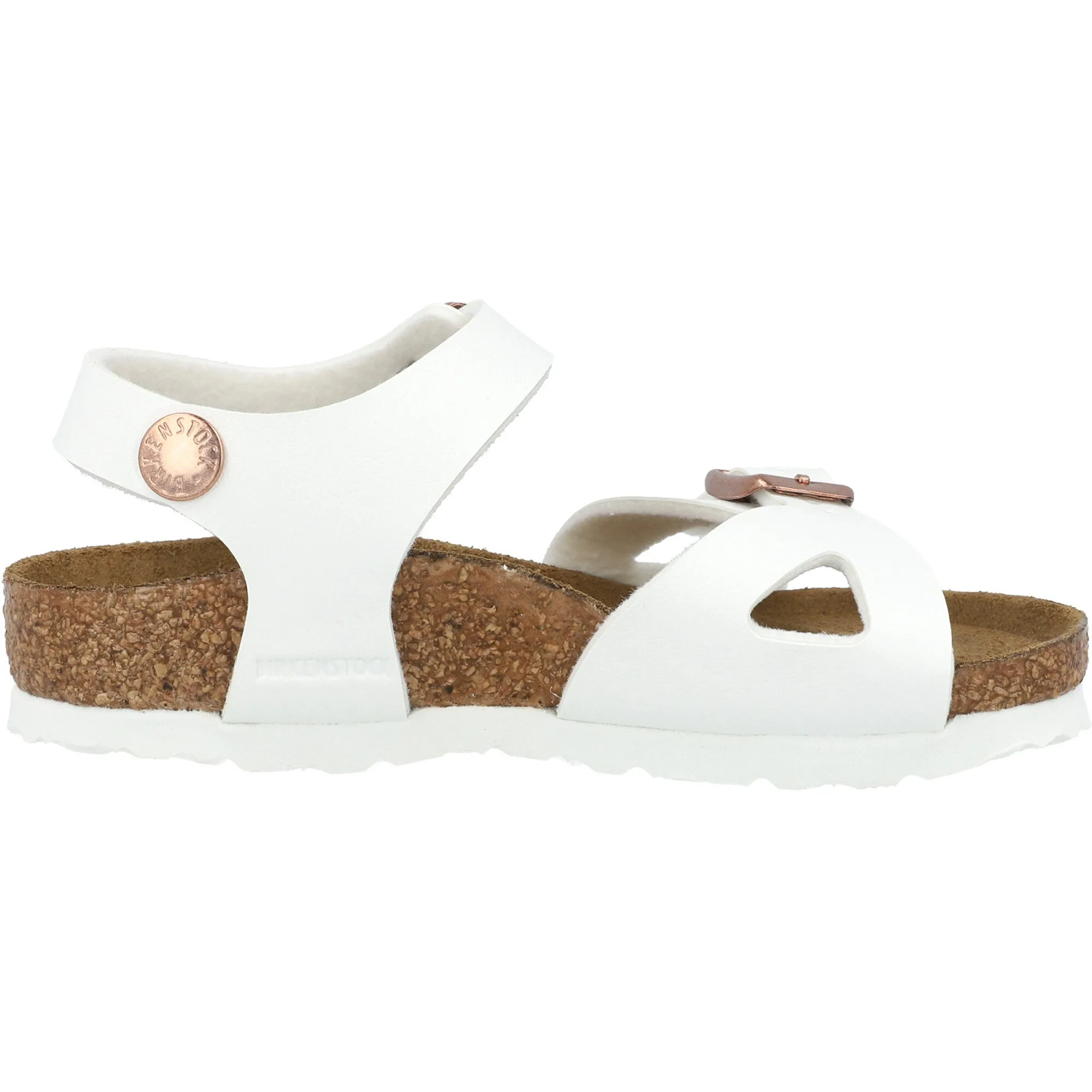 Birkenstock Rio Kids White Sandals