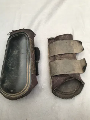 Black medium brushing boots FREE POSTAGE