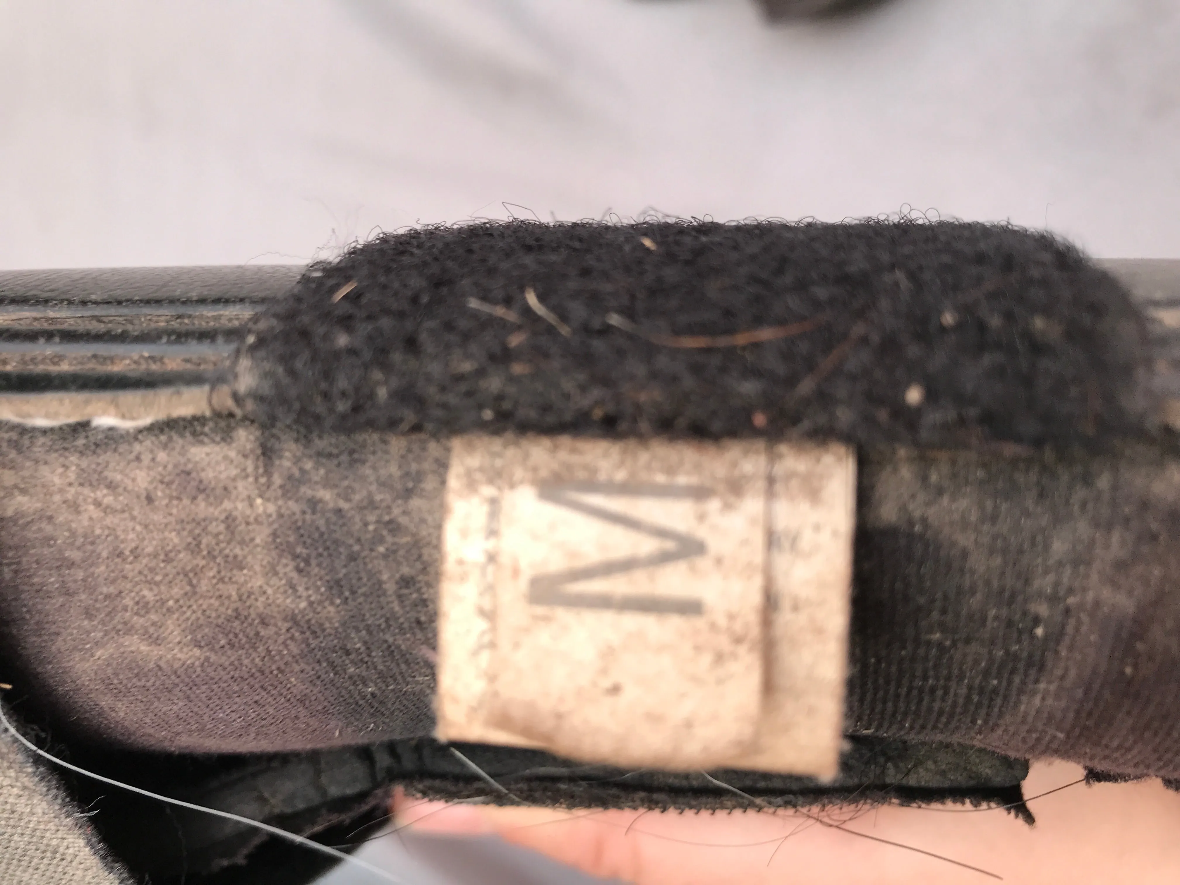 Black medium brushing boots FREE POSTAGE