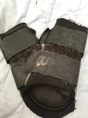 BLACK WW BRUSHING BOOTS FREE POSTAGE