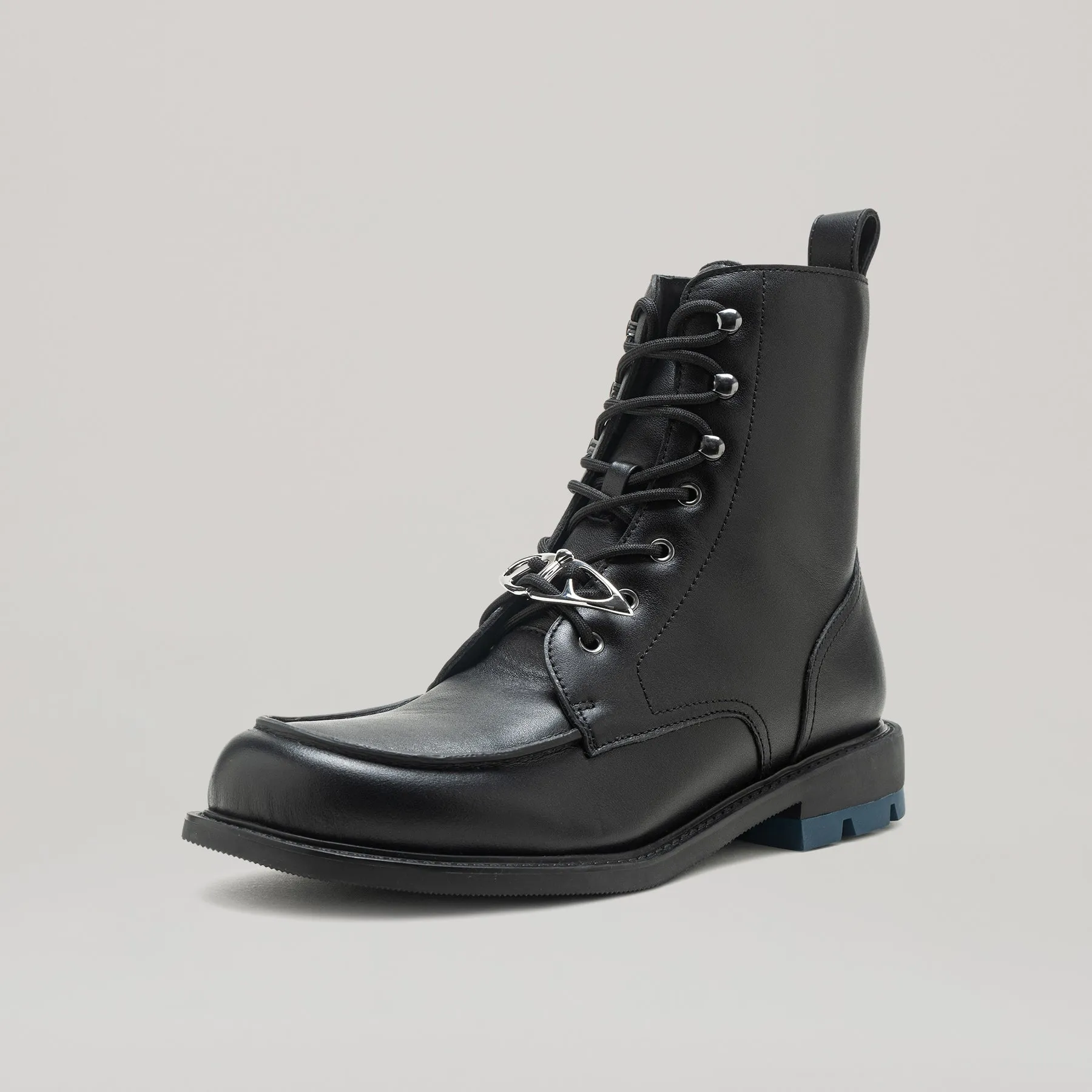 both - RE:RE MOCCASIN BOOTS-BLK