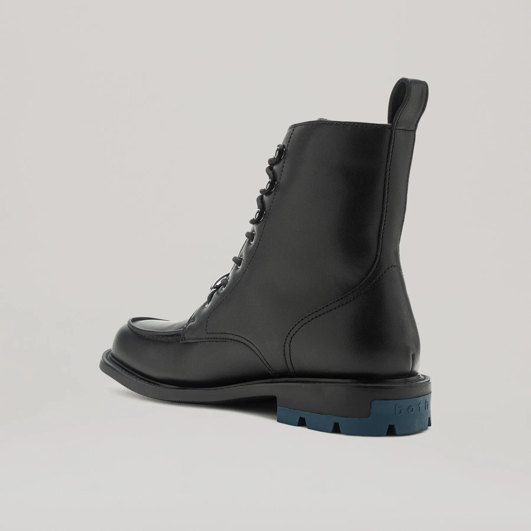 both - RE:RE MOCCASIN BOOTS-BLK