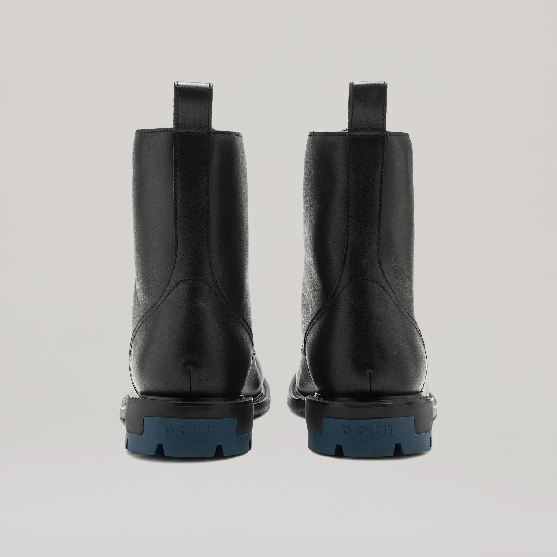 both - RE:RE MOCCASIN BOOTS-BLK