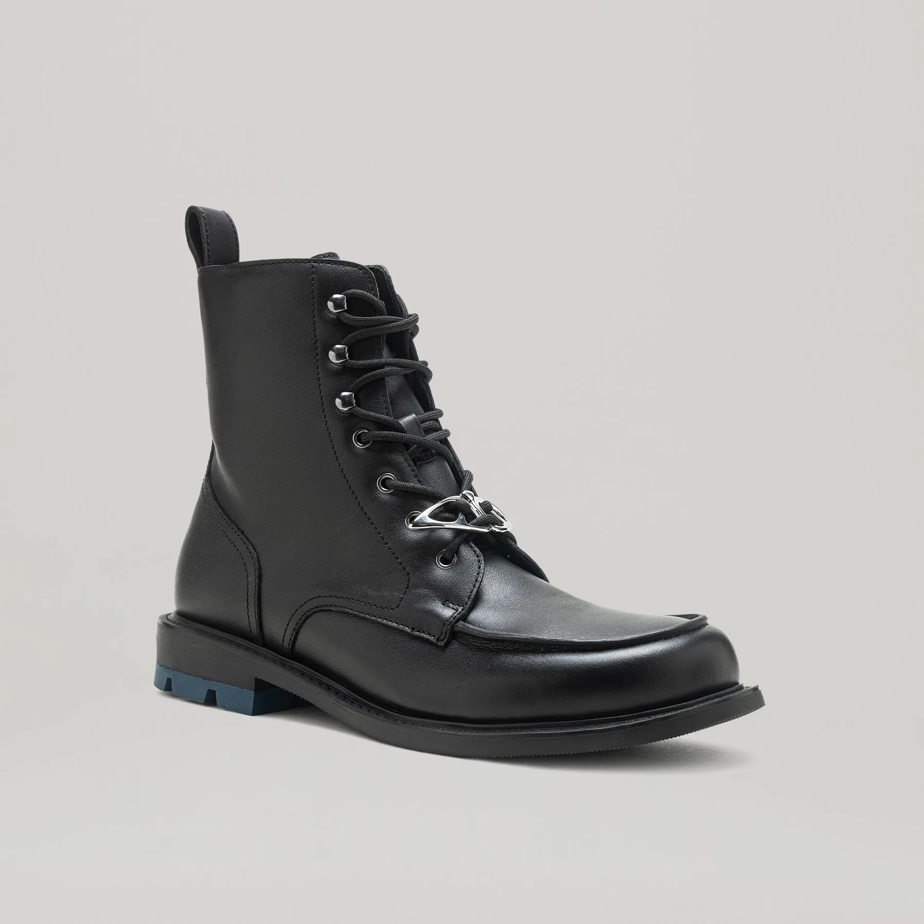both - RE:RE MOCCASIN BOOTS-BLK