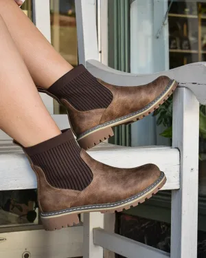 CABIN FEVER BOOT BY CORKYS - TAN