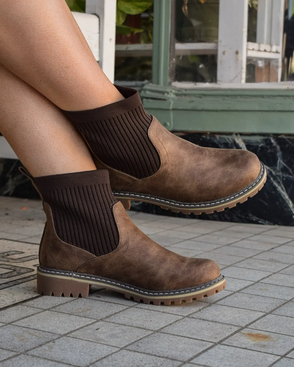 CABIN FEVER BOOT BY CORKYS - TAN