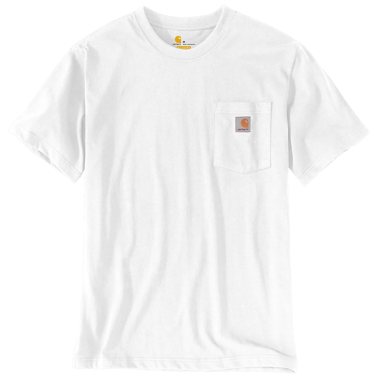 Carhartt K87 Pocket T-shirt - 103296 White