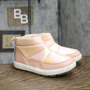 Cat & Jack Girls Kids Jule Puffer Boots 88435424 Blush Pink 5