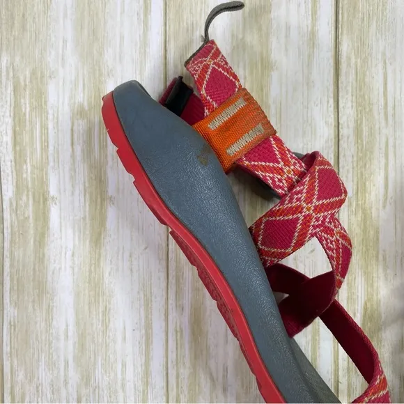 Chaco Ecotread Pink &amp; Orange Z/1 Sandals