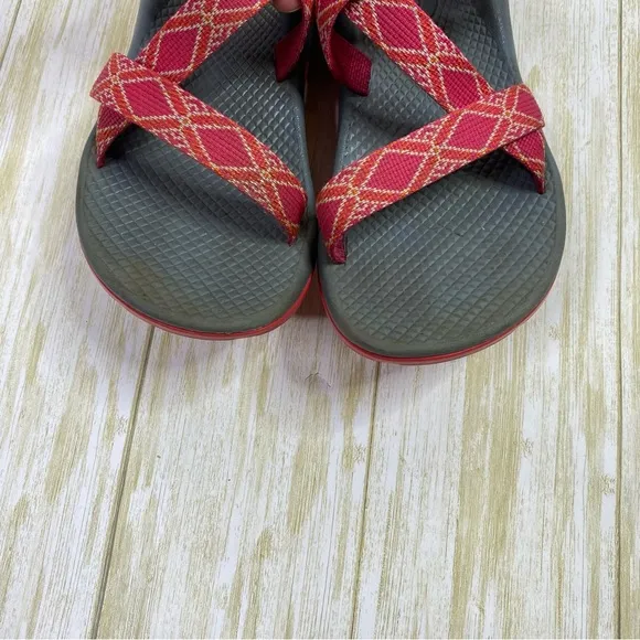 Chaco Ecotread Pink &amp; Orange Z/1 Sandals