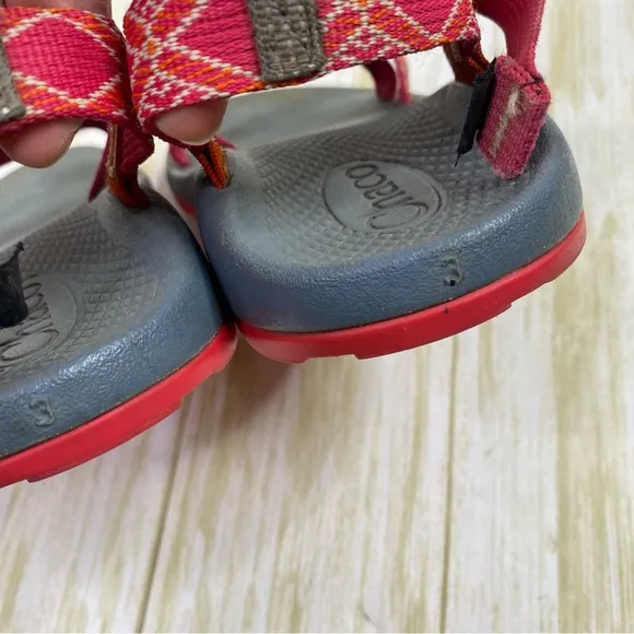 Chaco Ecotread Pink &amp; Orange Z/1 Sandals