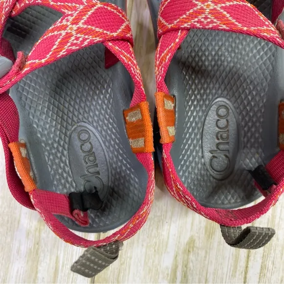 Chaco Ecotread Pink &amp; Orange Z/1 Sandals