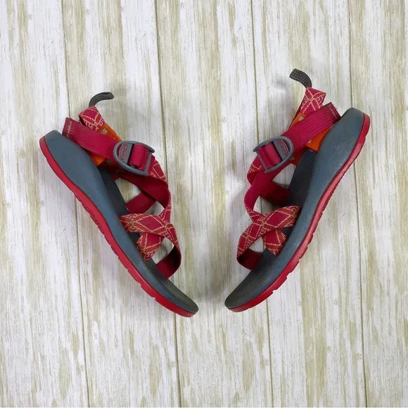 Chaco Ecotread Pink &amp; Orange Z/1 Sandals