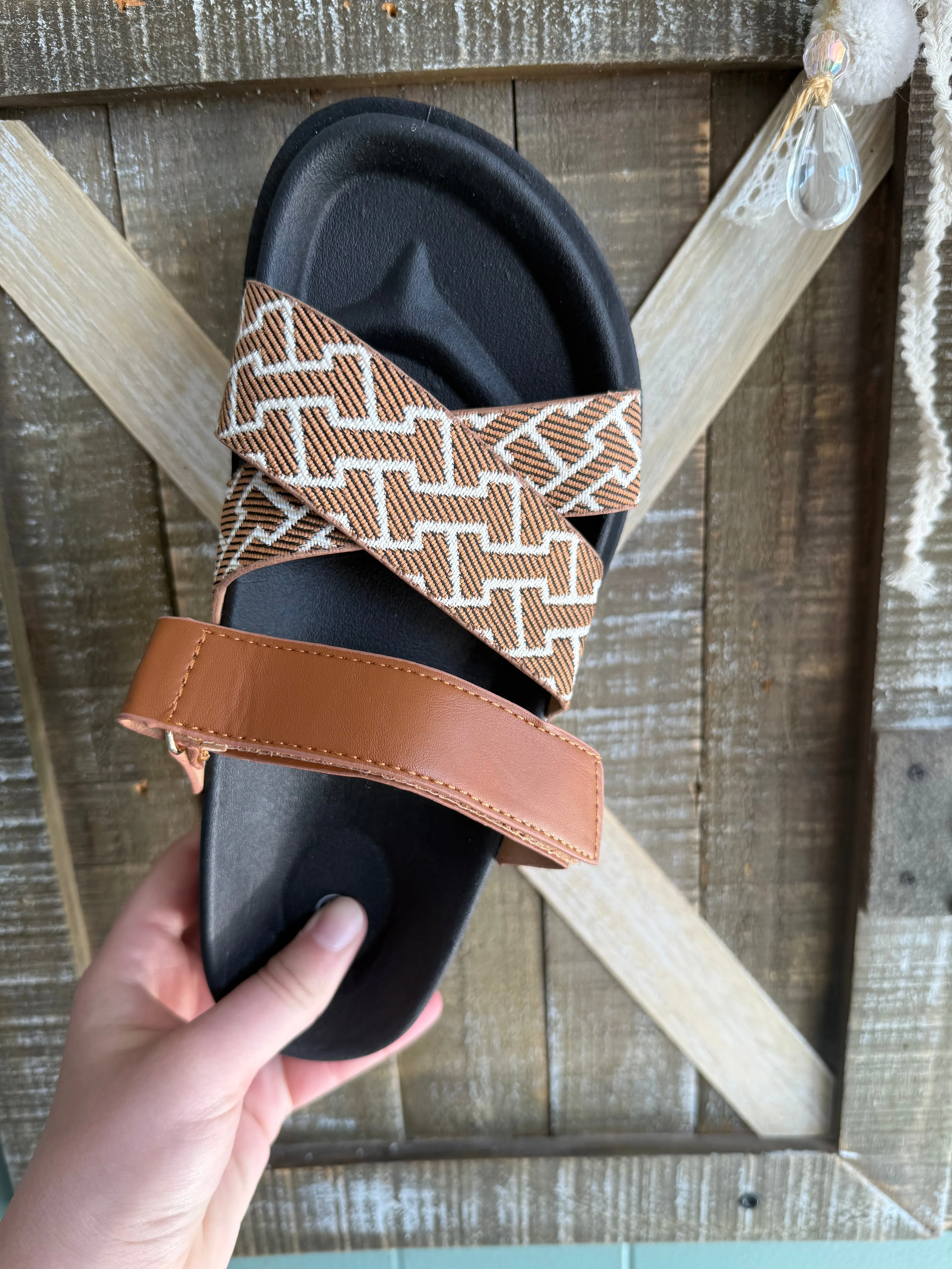 Chunky Designer Stap Sandals