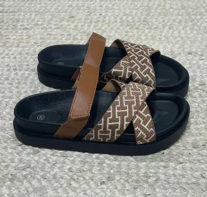 Chunky Designer Stap Sandals