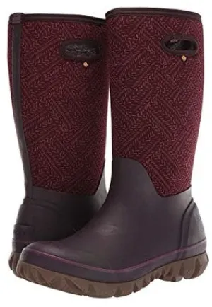 CL72244-10-Grape Boots Bogs "Whiteout" Hi