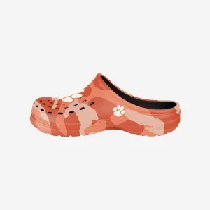 Clemson Tigers Tonal Camo Clog
