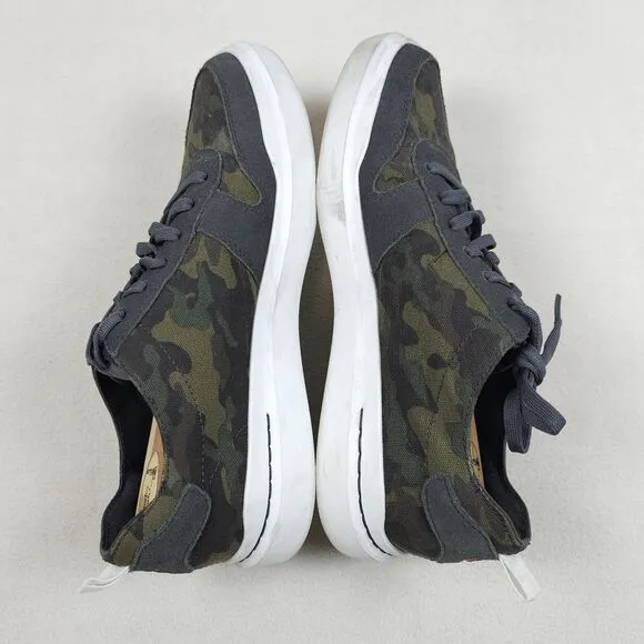 Cole Haan Shoes Mens Size 9.5 Green Camo GRANDPRO RALLY Canvas Court Sneakerrt