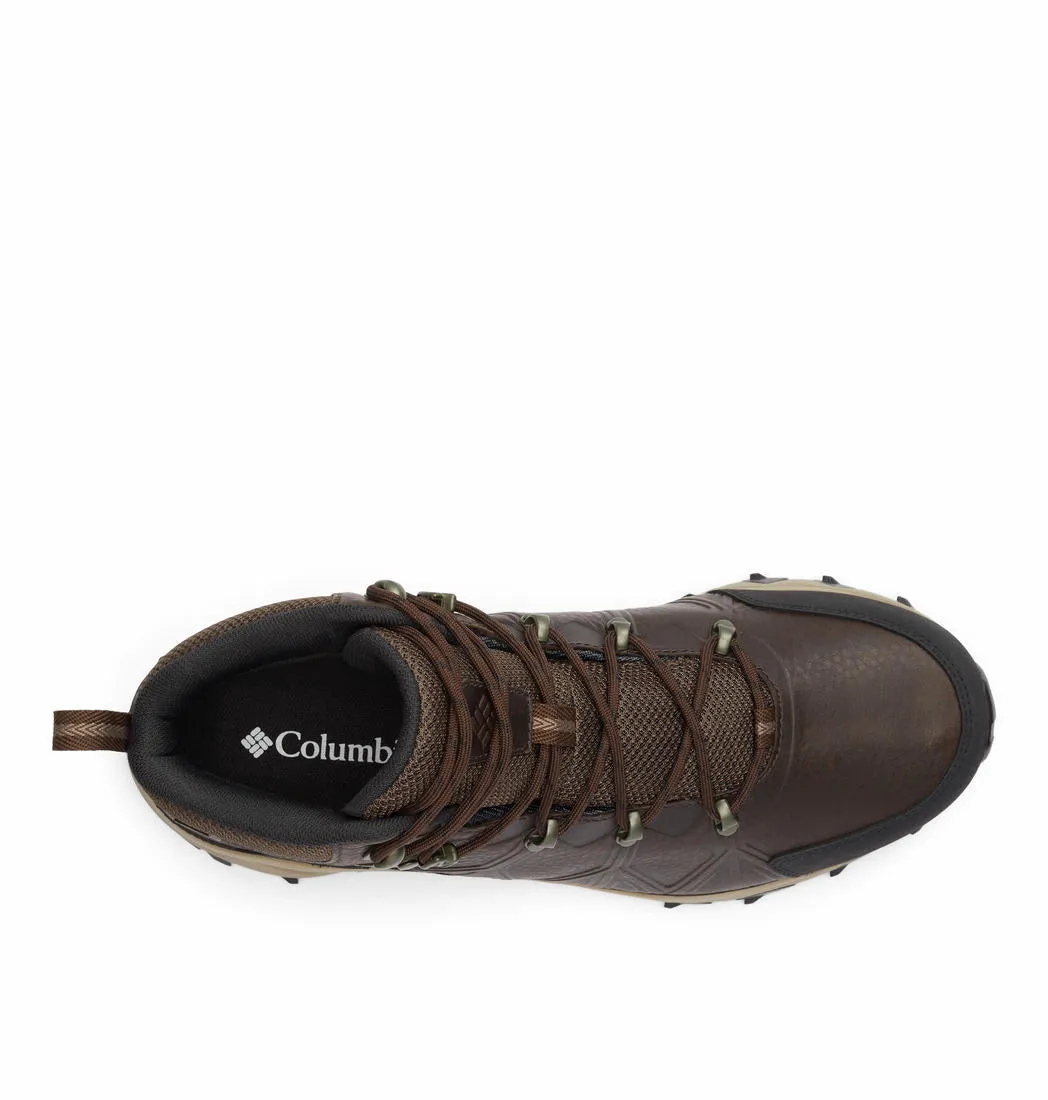 Columbia Mens Brown PEAKFREAK II MID OUTDRY LEATHER
