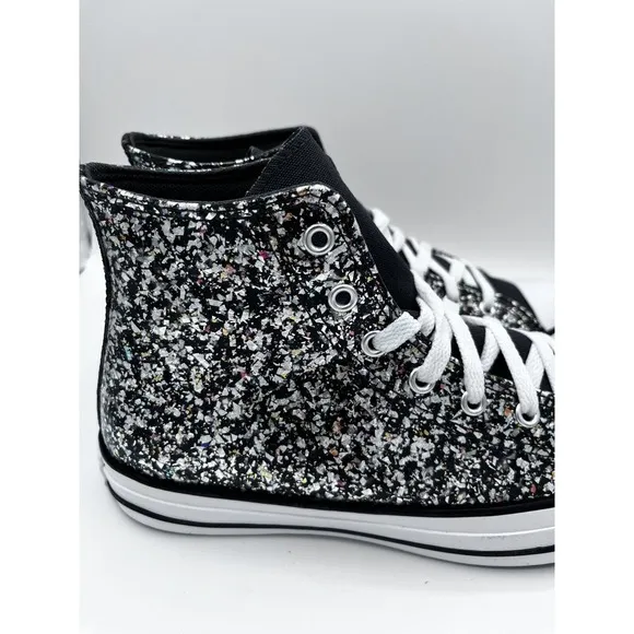 Converse Big Girls Chuck Taylor All Star Glitter Casual Sneakers Size 6