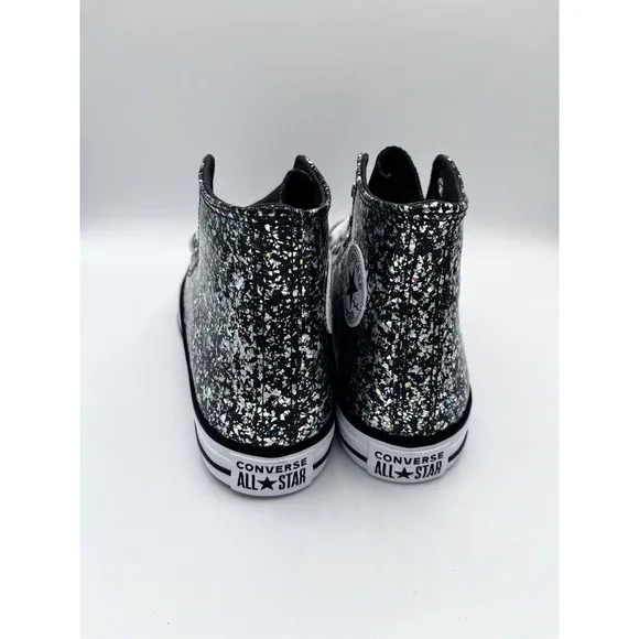 Converse Big Girls Chuck Taylor All Star Glitter Casual Sneakers Size 6