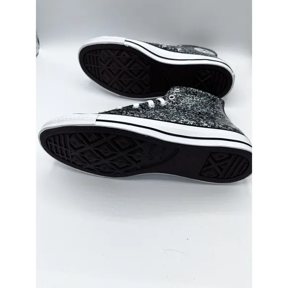 Converse Big Girls Chuck Taylor All Star Glitter Casual Sneakers Size 6