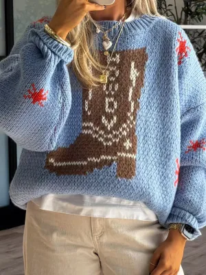 Cozy & Chic Women's Casual Sweater