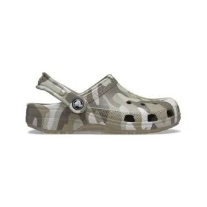 Crocs Kids Classic Camo Mushroom