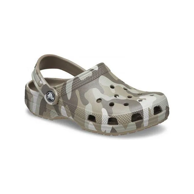 Crocs Kids Classic Camo Mushroom