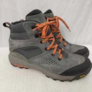 Danner Inquire Mid 5&quot; Boots Women’s 7.5 Vibram Gray Salmon Leather Hiking