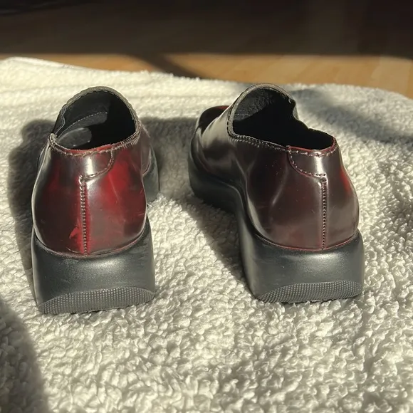DANSKO Vintage Y2K platform square clogs