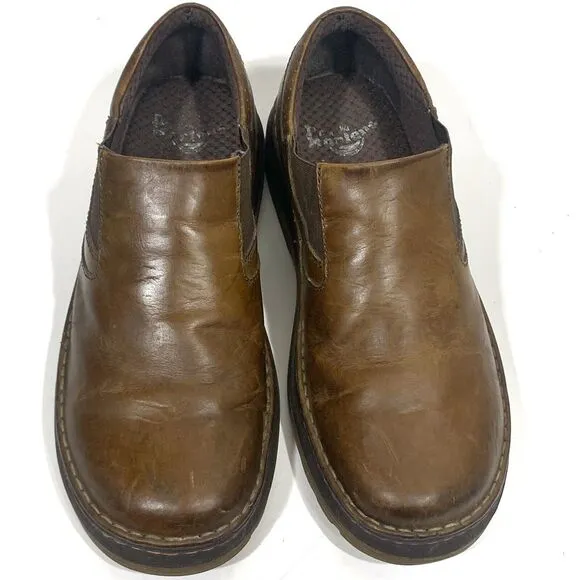 Dr. Marten’s Orson Brown Leather Slip On Comfort Loafers Men’s Size 11