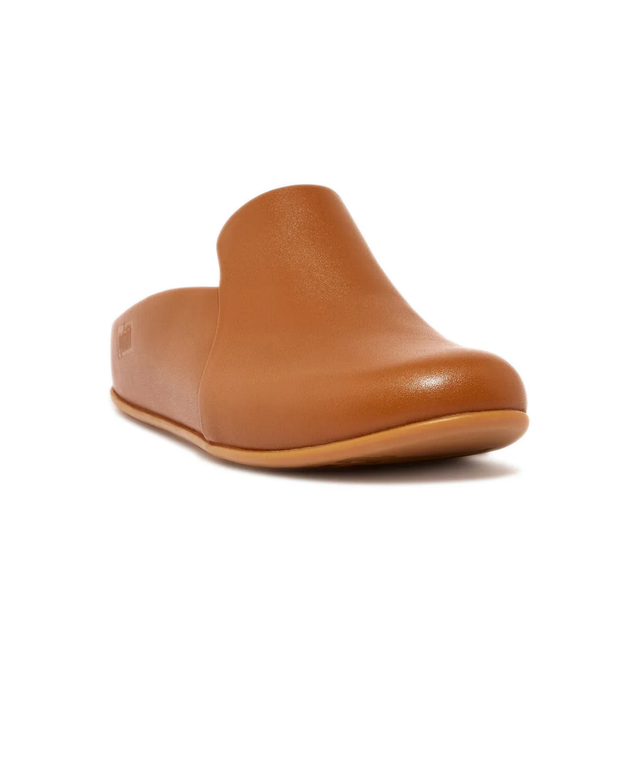 FitFlop Chrissie II Haus Leather Slippers Tan