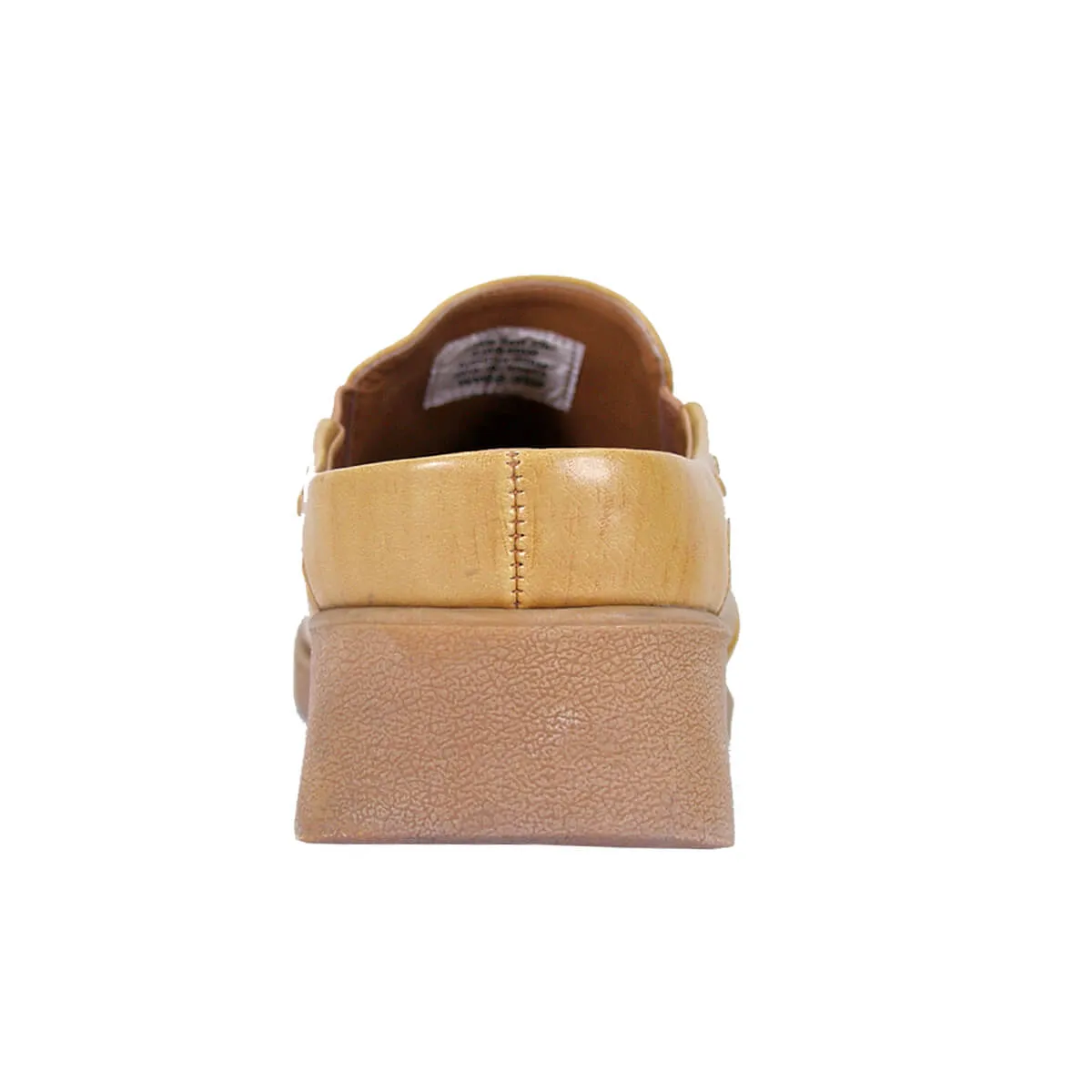 FUZZY Glenda Women's Wide Width Leather Comfort Clogs