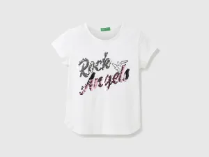 Girls Embellished Round Neck Top