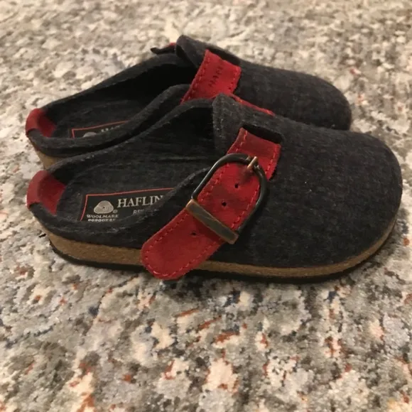 Haflinger German Toddler Wool Clogs