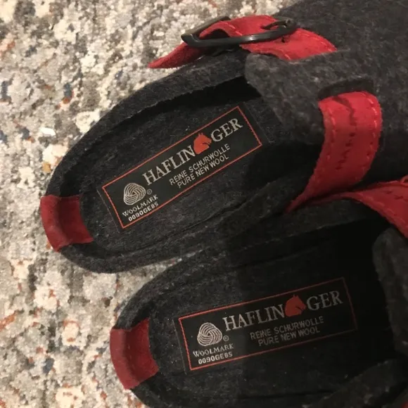 Haflinger German Toddler Wool Clogs