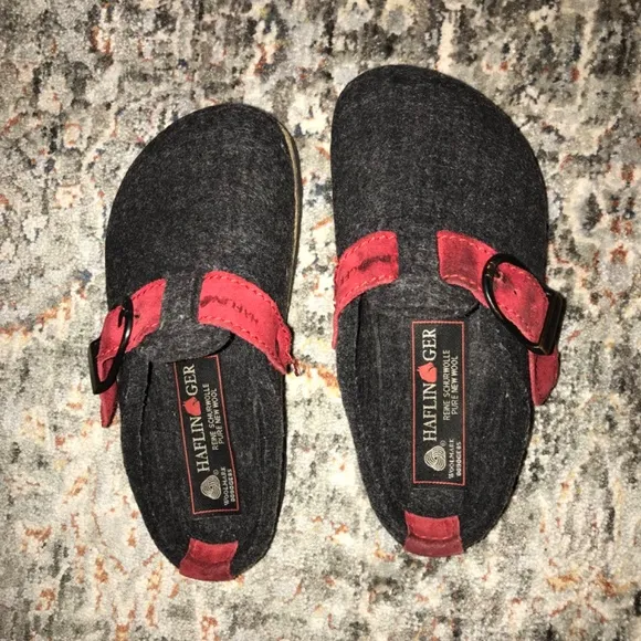 Haflinger German Toddler Wool Clogs