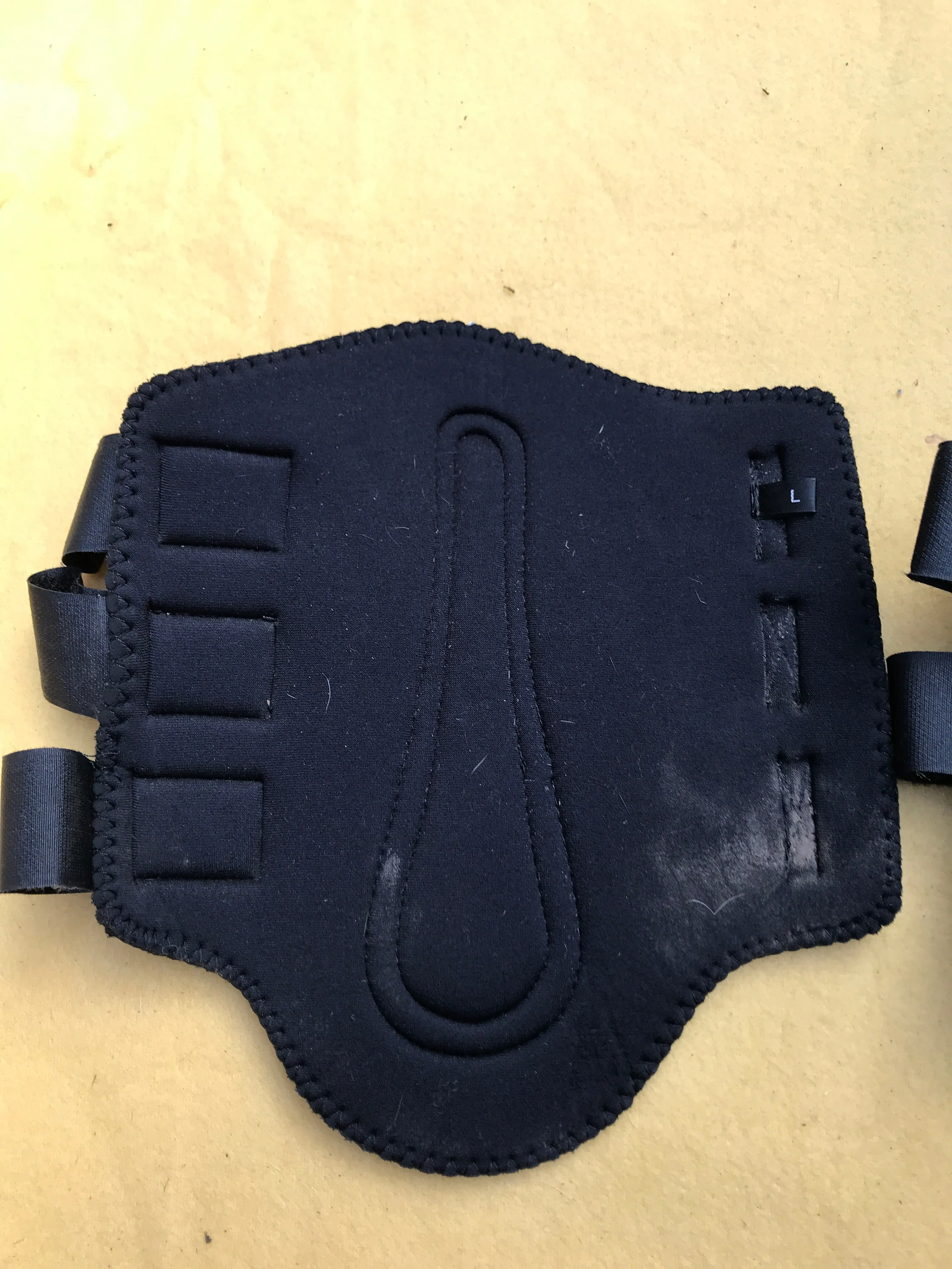 harlequin brushing boots black L FREE POSTAGE